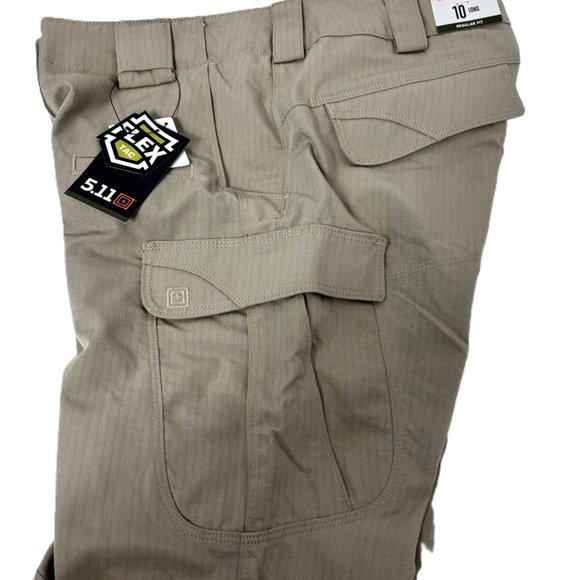 5.11 Tactical Khaki Stryke Covert Cargo Capris Womens Size 10L NWT - Picture 6 of 15